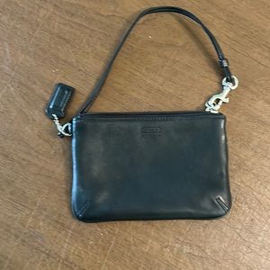 Coach Leather Small Wristlet Wallet